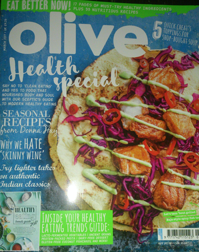 Olive Magazine, March 2017