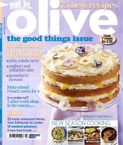 Olive Magazine, May 2013: The Good Things Issue