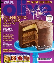 Olive Magazine, November 2013: 10th Birthday Issue