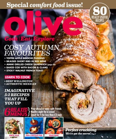 Olive Magazine, November 2014: Special Comfort Food Issue