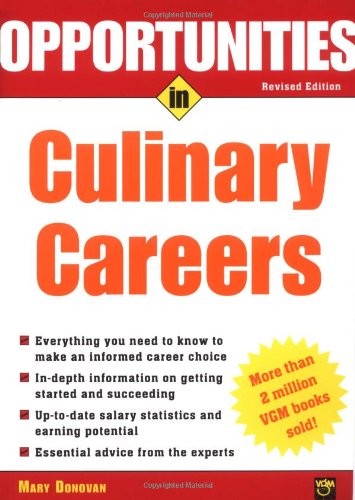 Opportunities in Culinary Careers