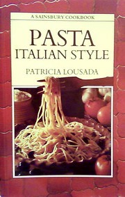 Pasta Italian Style: A Sainsbury Cookbook