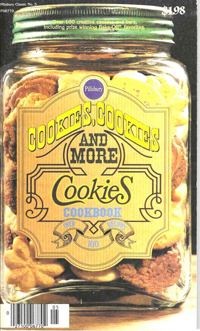 Pillsbury Cookies, Cookies and More Cookies Cookbook #5