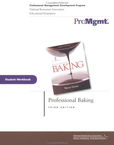 Professional Baking (Third Edition) Student Workbook