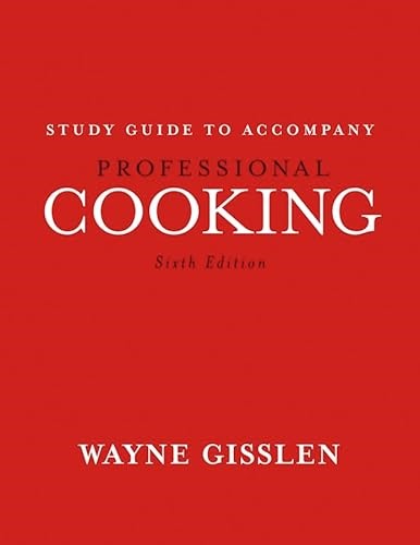 Professional Cooking, Study Guide