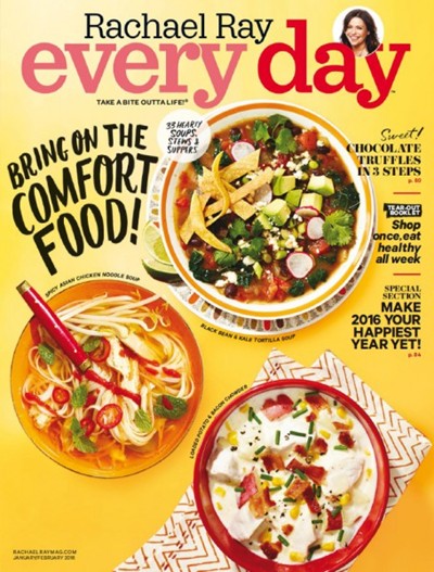 Rachael Ray Every Day, Jan/Feb 2016