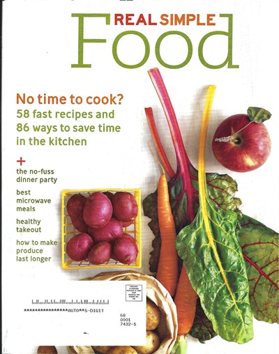 Real Simple Food Magazine, Fall 2006