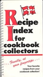 Recipe Index for Cookbook Collectors
