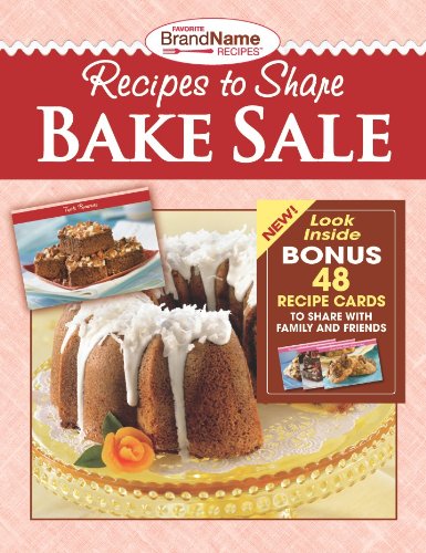 Recipes to Share Bake Sale