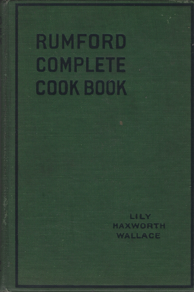 Rumford Complete Cook Book