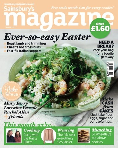 Sainsbury's Magazine, April 2013