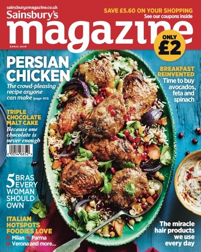Sainsbury's Magazine, April 2016