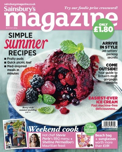 Sainsbury's Magazine, August 2013