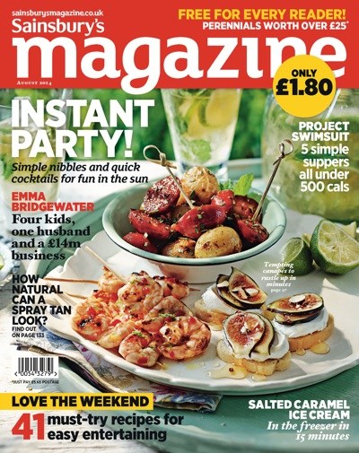 Sainsbury's Magazine, August 2014
