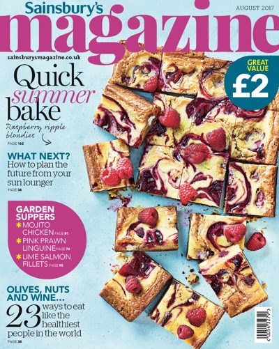 Sainsbury's Magazine, August 2017
