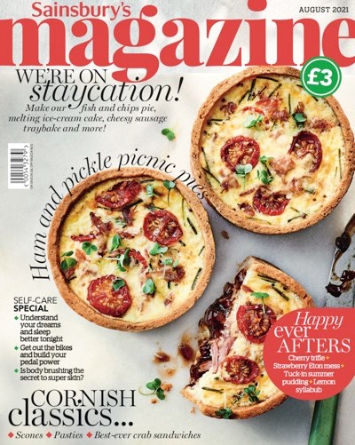 Sainsbury's Magazine, August 2021