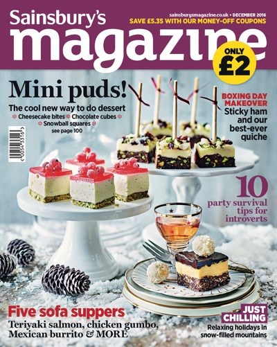 Sainsbury's Magazine, December 2016