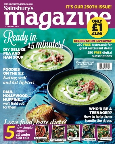 Sainsbury's Magazine, February 2014