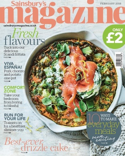 Sainsbury's Magazine, February 2018