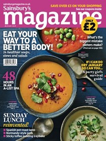 Sainsbury's Magazine, January 2016