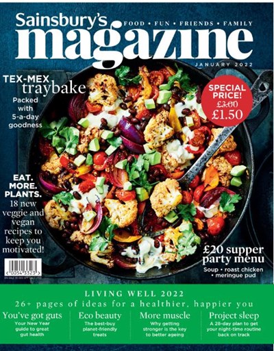Sainsbury's Magazine, January 2022