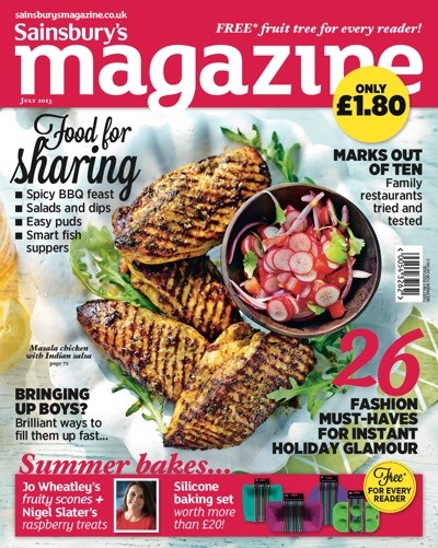 Sainsbury's Magazine, July 2013