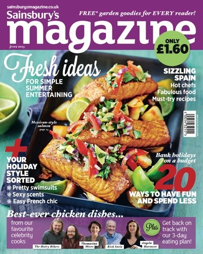 Sainsbury's Magazine, June 2013