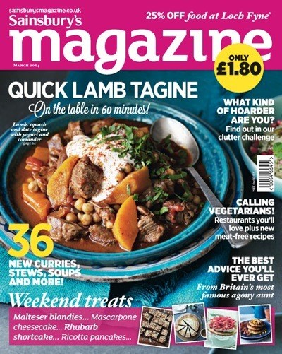 Sainsbury's Magazine, March 2014