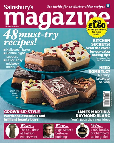 Sainsbury's Magazine, November 2012