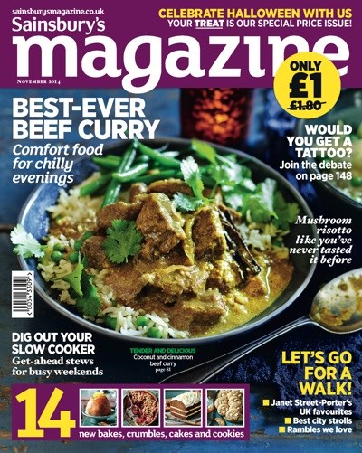 Sainsbury's Magazine, November 2014