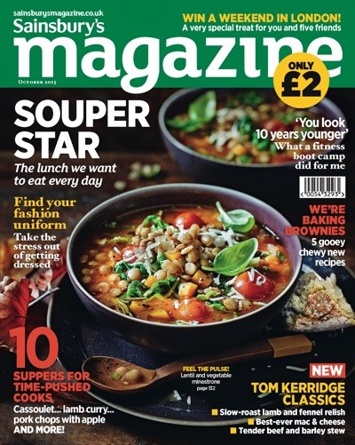 Sainsbury's Magazine, October 2015