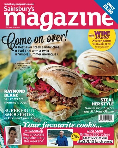 Sainsbury's Magazine, September 2013