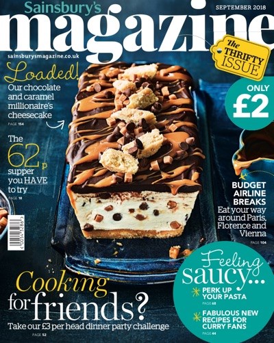 Sainsbury's Magazine, September 2018