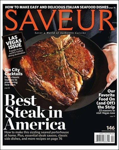 Saveur Magazine, April 2012 (#146): Las Vegas Issue