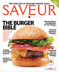 Saveur Magazine, Aug/Sep 2009 (#122): The Burger Issue