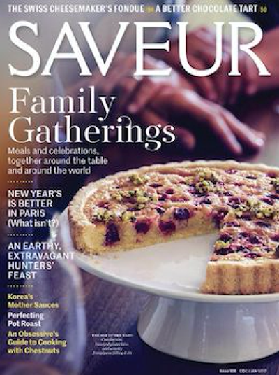 Saveur Magazine, Dec 2016/Jan 2017 (#186)