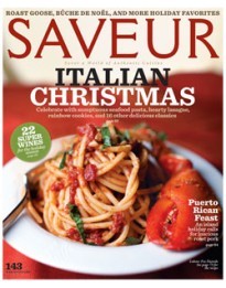 Saveur Magazine, December 2011 (#143)