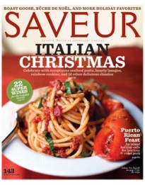 Saveur Magazine, December 2011 (#143)