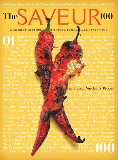 Saveur Magazine, Fall 2020: The Saveur 100