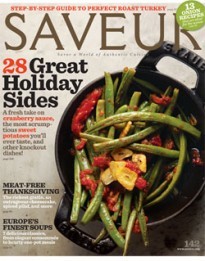 Saveur Magazine, November 2011 (#142)