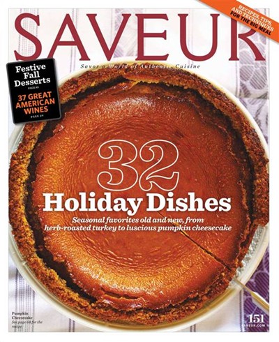 Saveur Magazine, November 2012 (#151)