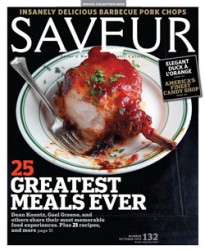 Saveur Magazine, October 2010 (#132): The Great Meals Issue