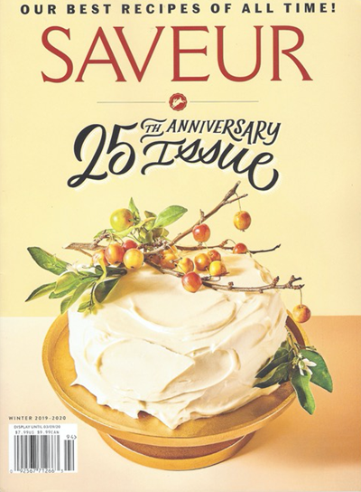 Saveur Magazine, Winter 2019/2020 (#200): 25th Anniversary Issue