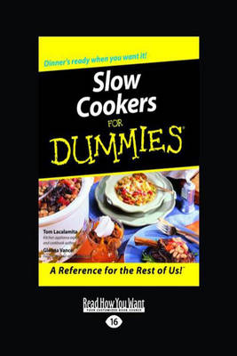 Slow Cookers for Dummies (Easyread Large Edition)