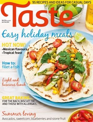 Taste Magazine (NZ), Jan/Feb 2012 (#76)