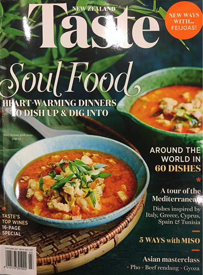 Taste Magazine (NZ), May/Jun 2017 (#123)