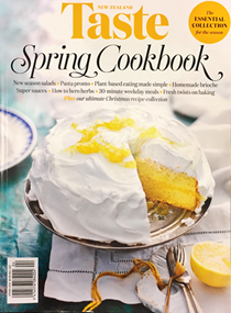 Taste Magazine (NZ), Spring 2018 (#130): Spring Cookbook/Christmas Collection