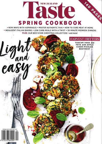 Taste Magazine (NZ), Spring 2019 (#134): Spring Cookbook