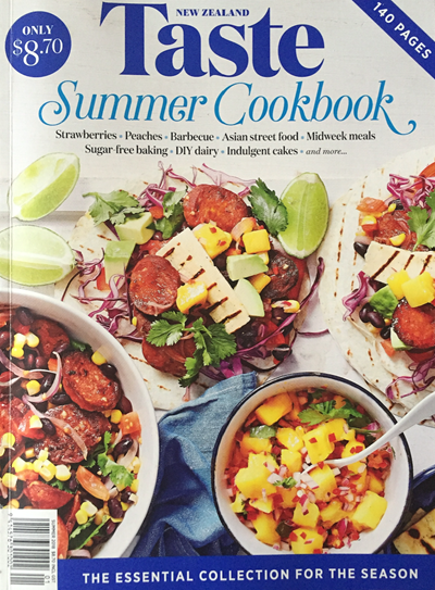 Taste Magazine (NZ), Summer 2018 (#127): Summer Cookbook