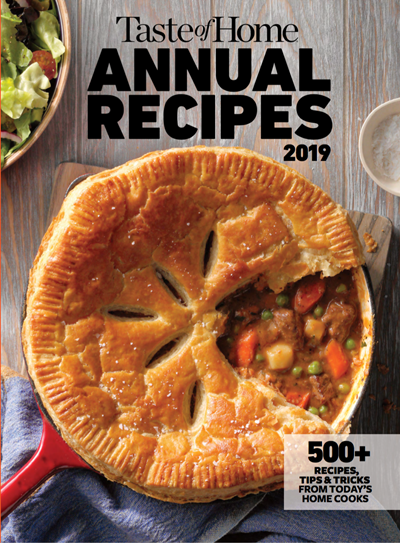 Taste of Home Annual Recipes 2019